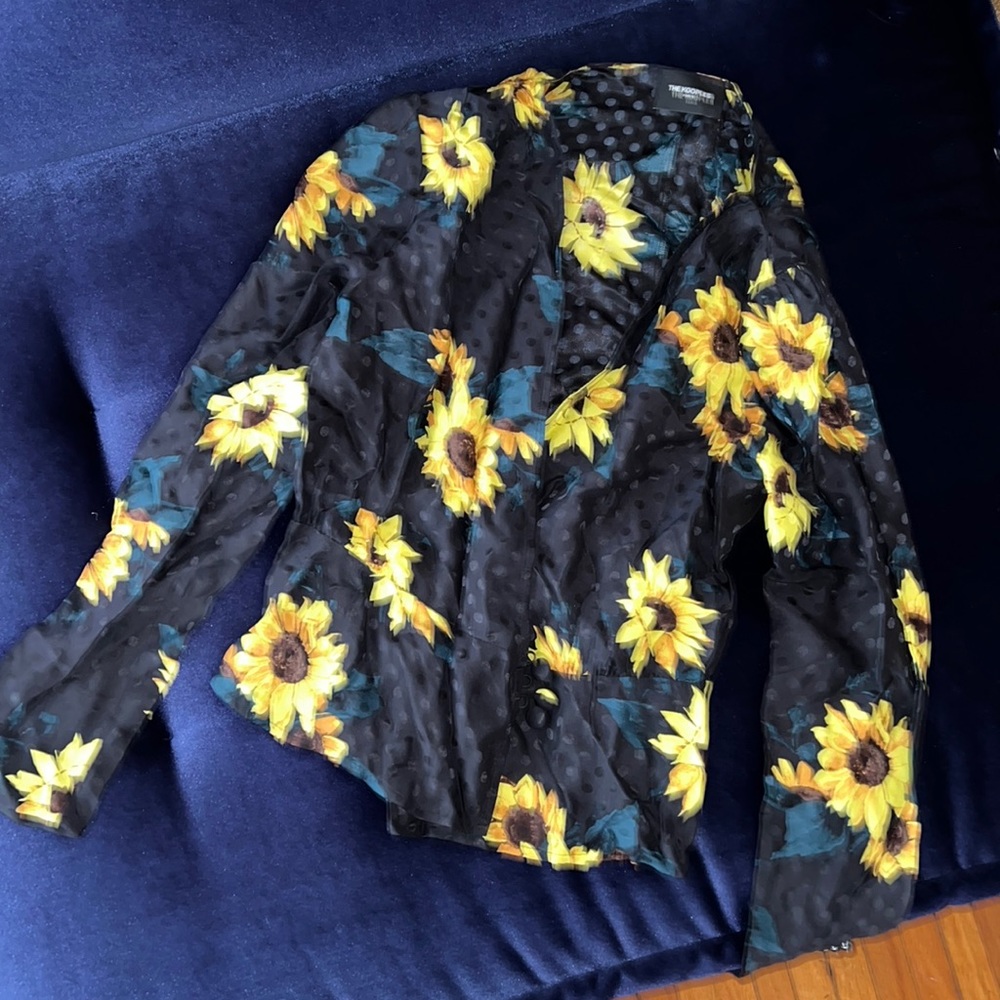 THE KOOPLES FLORAL BLOUSE